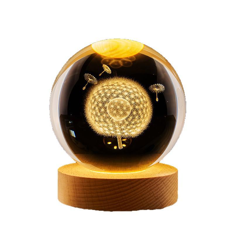 Graduation Crystal Ball Night Light - Creative DIY Souvenir Gift for Classmates