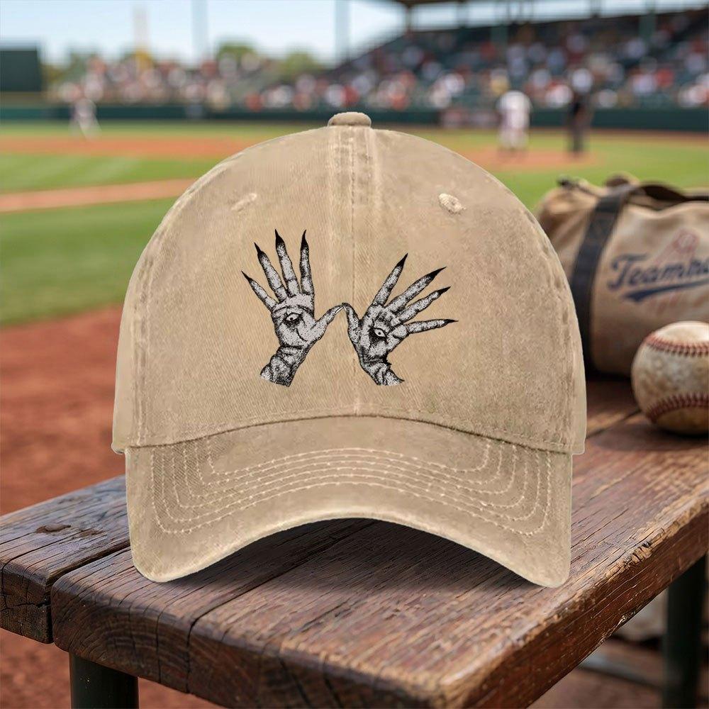 Pans Labyrinth Washed Baseball Cap Adjustable Buckle Lightweight Breathable Unisex Daily Travel Gift
