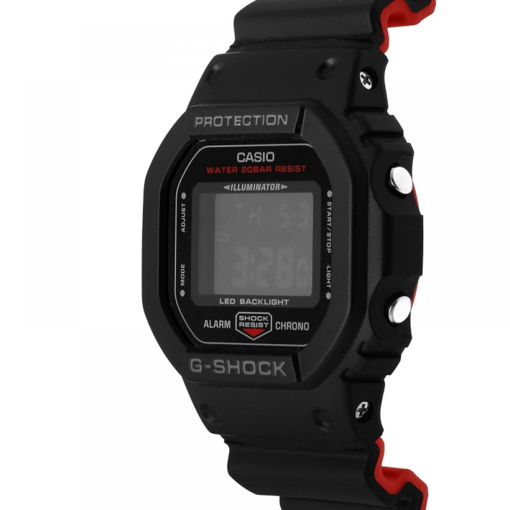 Ceas G-Shock DW 5600uhr 1dr DW 5600uhr 1 5600 Series Digital Square Sport Soldier, curea din uretan, bărbătească