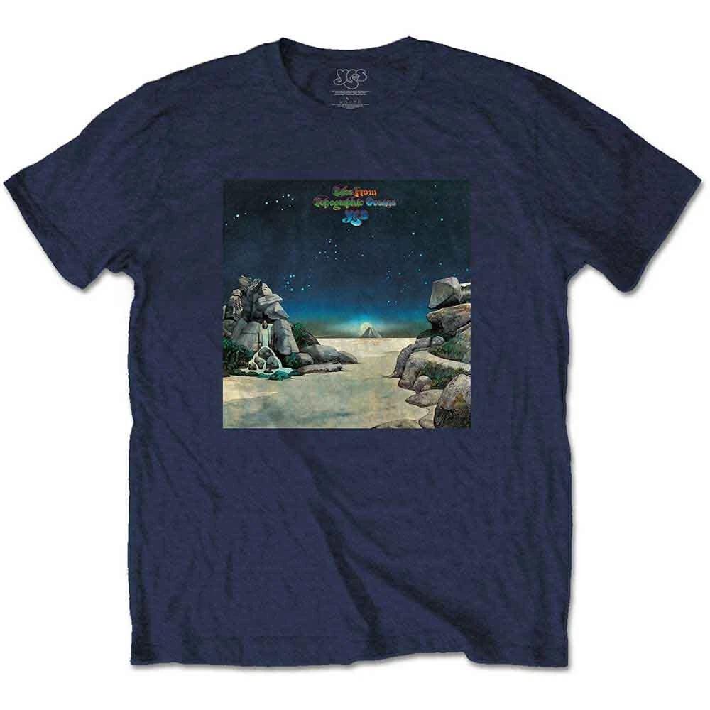 Yes Unisex T-Shirt: Topographic Oceans (X-Large) 3XL