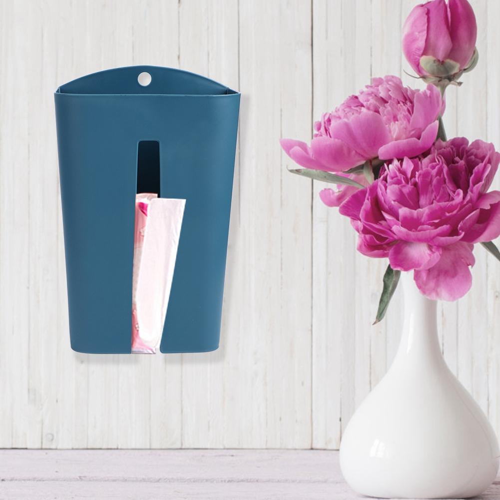 Wand Montiert Müll Müll Tasche Lagerung Halter Tissue Dispenser Container Organizer Küche
