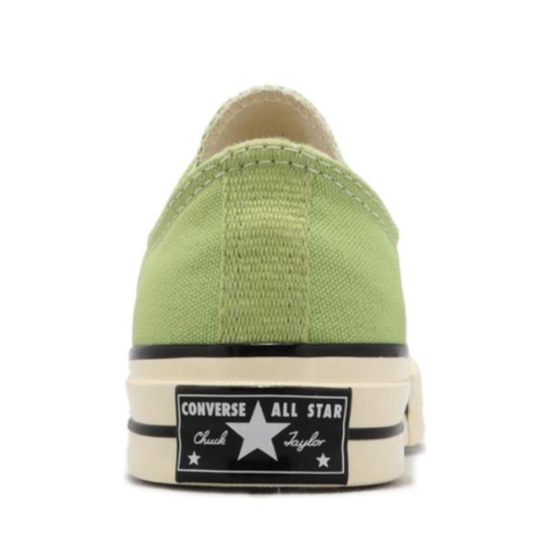 Converse Chuck 70 Plus Vintage Casual Low-Top Canvas Shoes Unisex Green and White