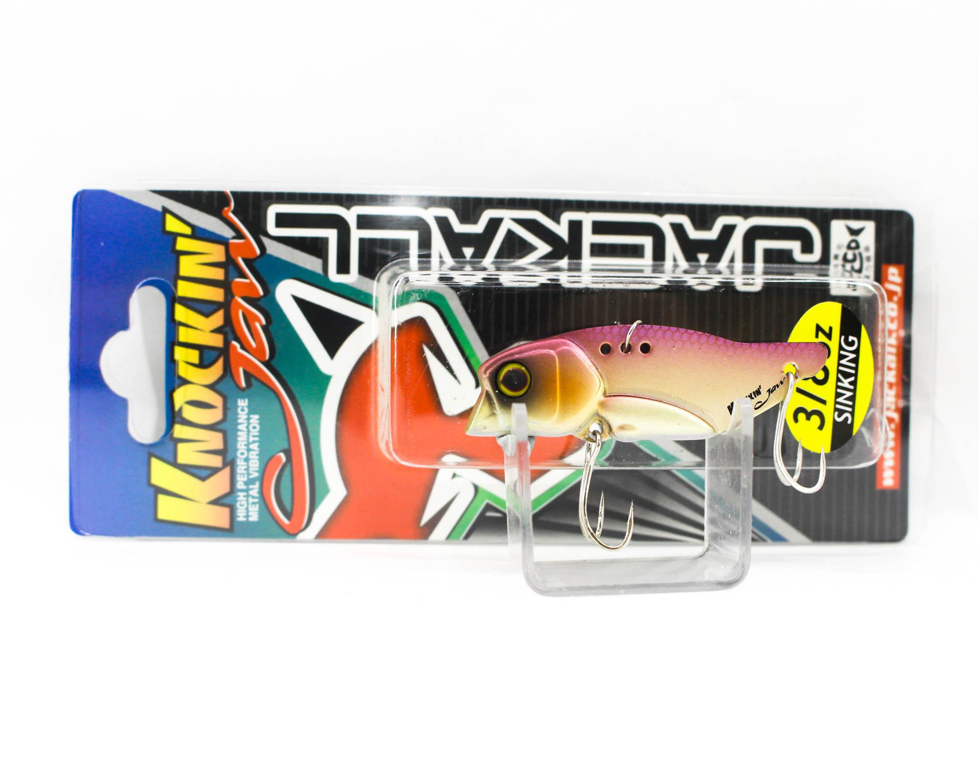 

Jackall Knocking Jaw Металлическая вибрирующая приманка 3/8 унции 52 мм Тонущая приманка Wak (0598)