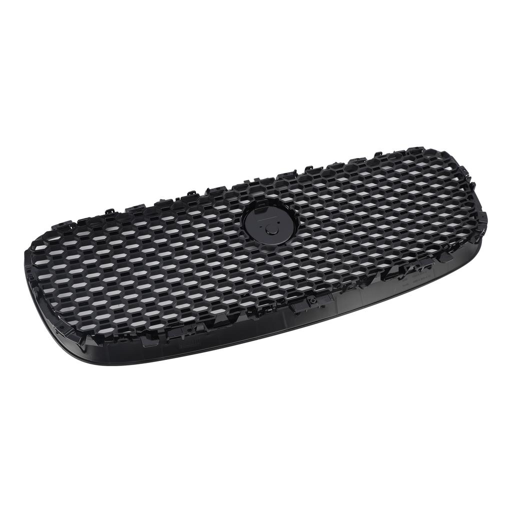 XF-R Style Front Bumper Grill Grille Fit Jaguar XF 2016-2019 Gloss Black