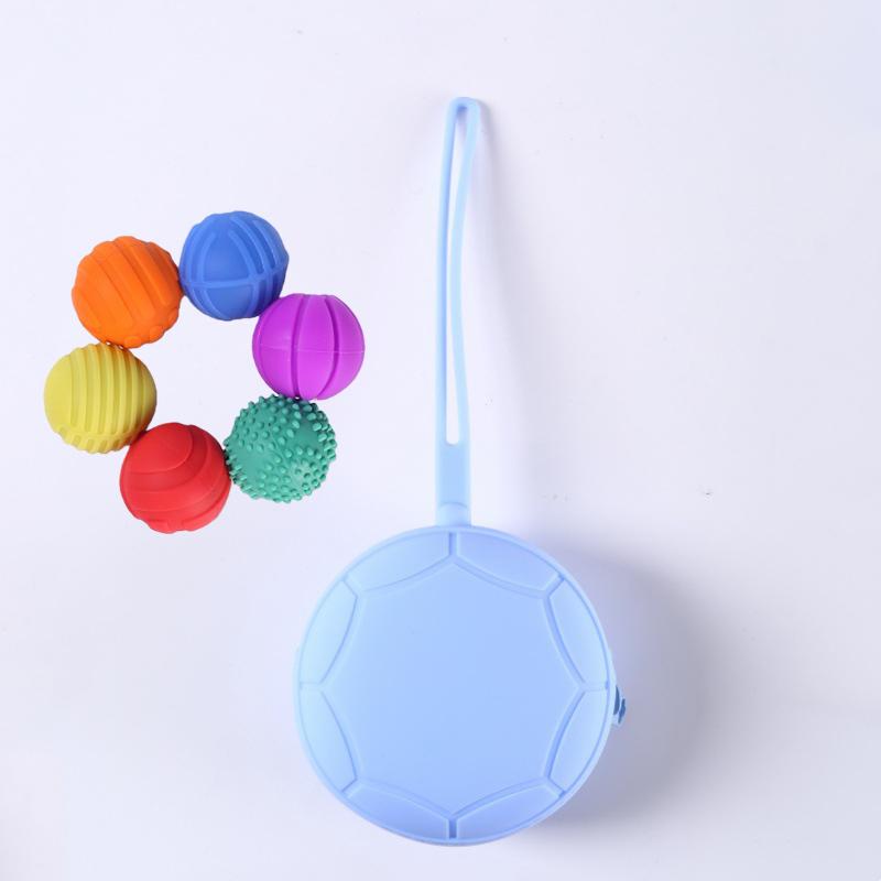 Non-Toxic Magnetic Ball Stress Relief Silicone Ball Educational Sensory Stress Relief Ball Textured Ball For Adhd