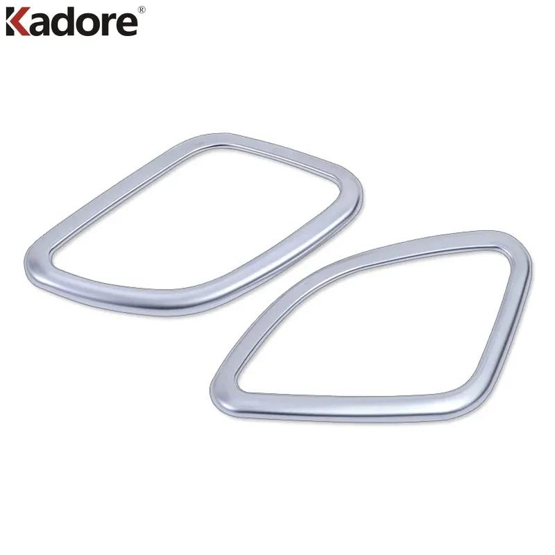 For Nissan Murano 2015-2017 2018     Matte Car Front Inner Door A Pillar Speaker Cover Trim Interior Accessories