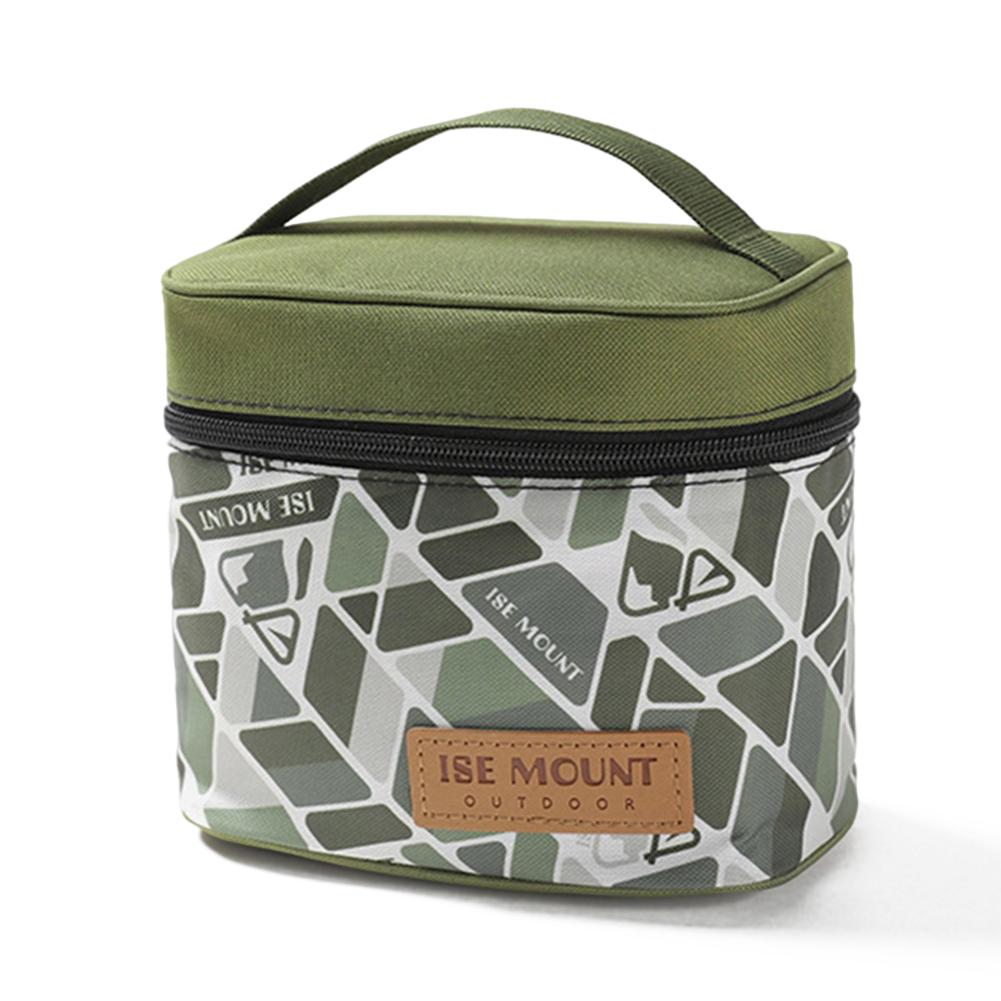 Camping Seasoning Dispenser Set Portable Spice Box Container Condiment Jars Organizer Picnic Pouch Outdoor Barbecue Utensils