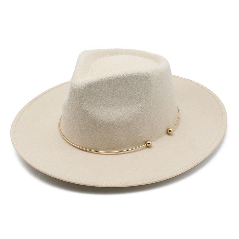 Vintage Metallic Wool Hat Pink Visor Jazz Hat Top Hat British Hat Wide Rim Felt Hat