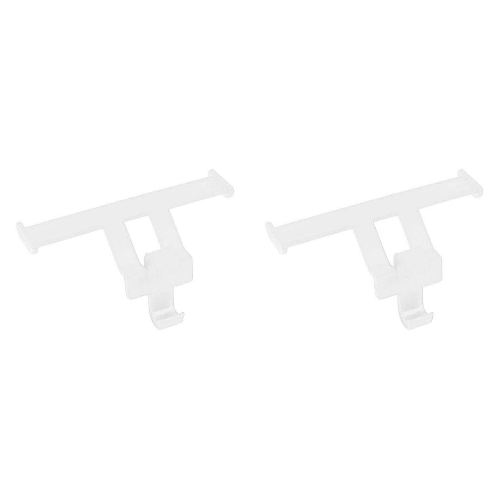 1 Paar Clogs Schuhe Schwanzflügel Dekor ABS Hausschuhe Schwanzflosse Dekoration Anhänger Ornament Weiß