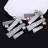 Retro Alloy Brooch Premium Light Luxury Clothing Accessories Pin Jewelry Pearl Brooch