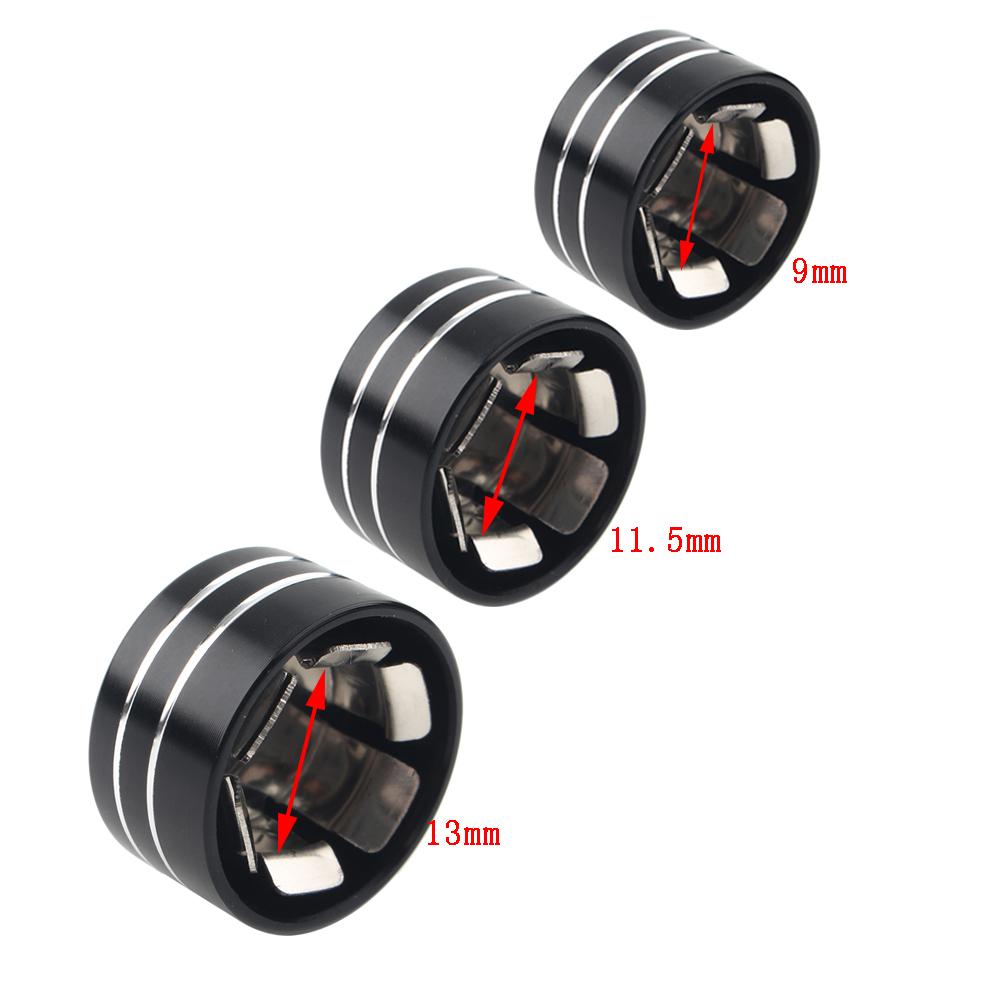 10 Stück Motorrad Zylinderkopfschrauben Abdeckungen Schrauben Topper Kappen CNC Universal Für Harley Davidson Modelle Innen Chrom