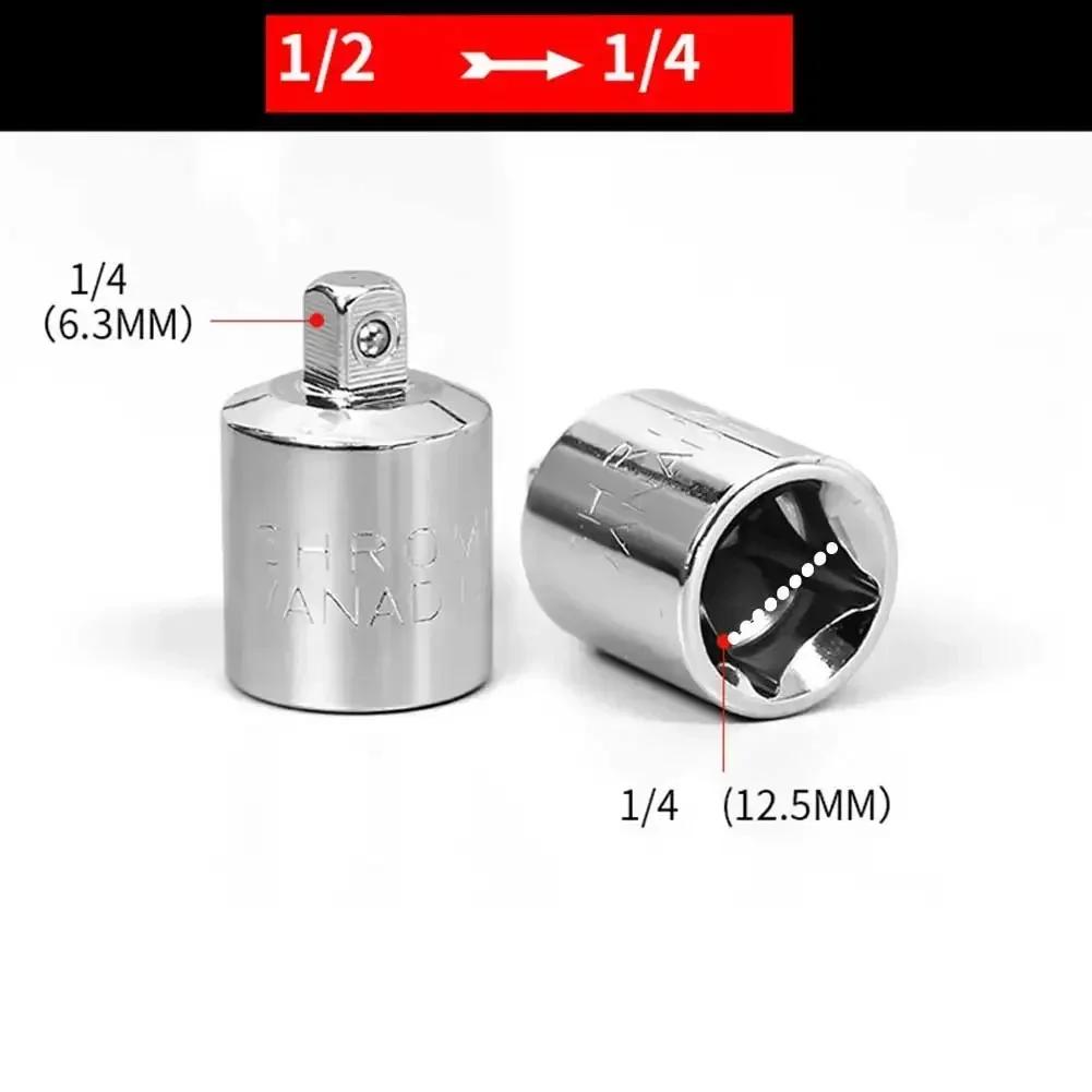 Drive Spanner Socket1/4" 3/8" 1/2" Female To Male Converter Wrench Adapter Parts Hand Manual Tool Car Repair Tools Accessories