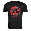 Japanese Oni Mask Snake Demon Warrior Graphic T-Shirt