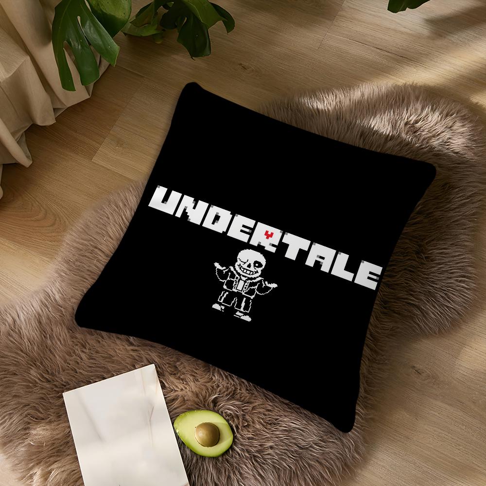 Cool Game Undertale Sans cushion cover For Bedroom Car Coffee Shop Room and Living Room Sofa Decorative PillowCover