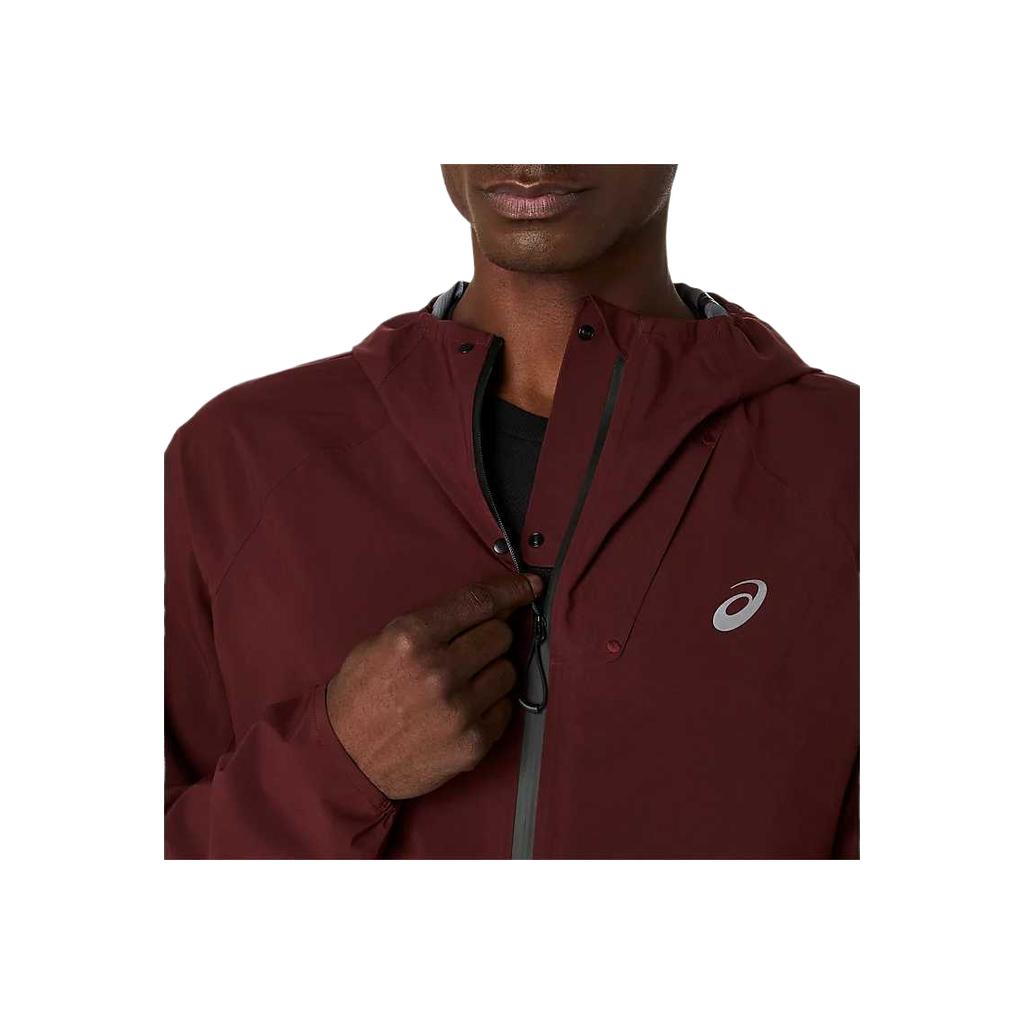 Asics Metarun Running Series Windproof Waterproof Breathable Comfortable Simple Fashion Versatile Solid Color Jacket Men jackets 2011D121-201