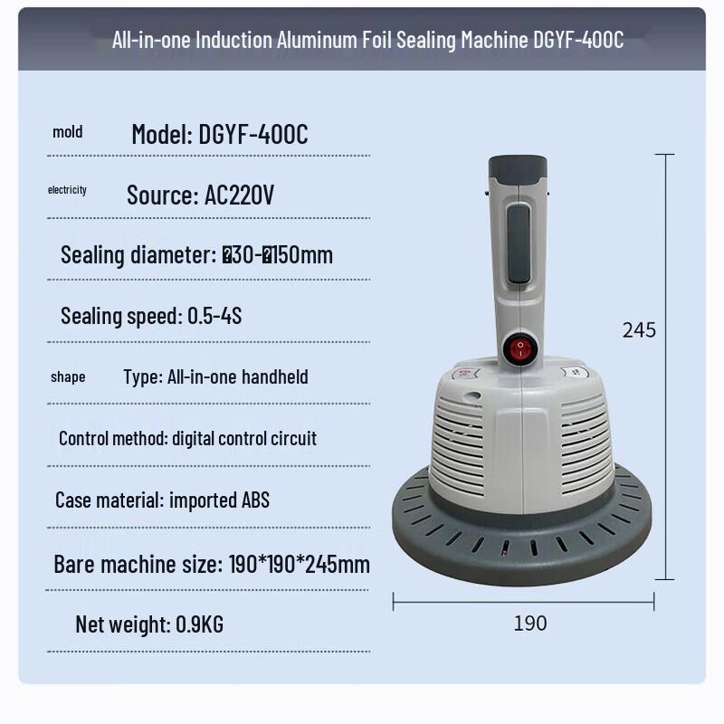 Zhi Shi 400C Bottle Cap Sealing Machine
