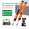 Digitalanzeige Akku USB Lötkolben Set - Tragbares Haushaltsreparaturwerkzeug