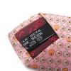 Pristine Salvatore Ferragamo tie Shell pattern wide tie pink silk mens Used