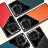 Leather Texture Phone Case For Xiaomi 17T 15T Pro Mi 17 Mi 15 5G Cover With Magnetic Suction Holder Coque Fundas Capa