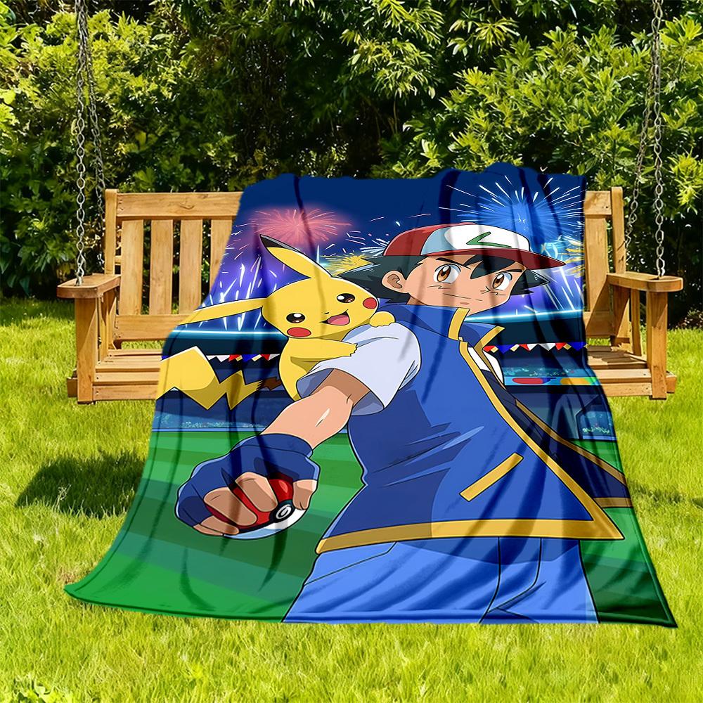 

1PC 90s nostalgia, pop culture icons Outdoor Blanket Lightweight Flannel, Soft & Warm, All-Season Use for Sofa, Outdoor, Camping, Living Room09 130x150cm