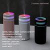 250 ml samochodowy nawilżacz powietrza przenośny mini nawilżacz powietrza z rozpylaczem i światłem LED zasilany przez USB dyfuzor olejków eterycznych do sypialni i podróży