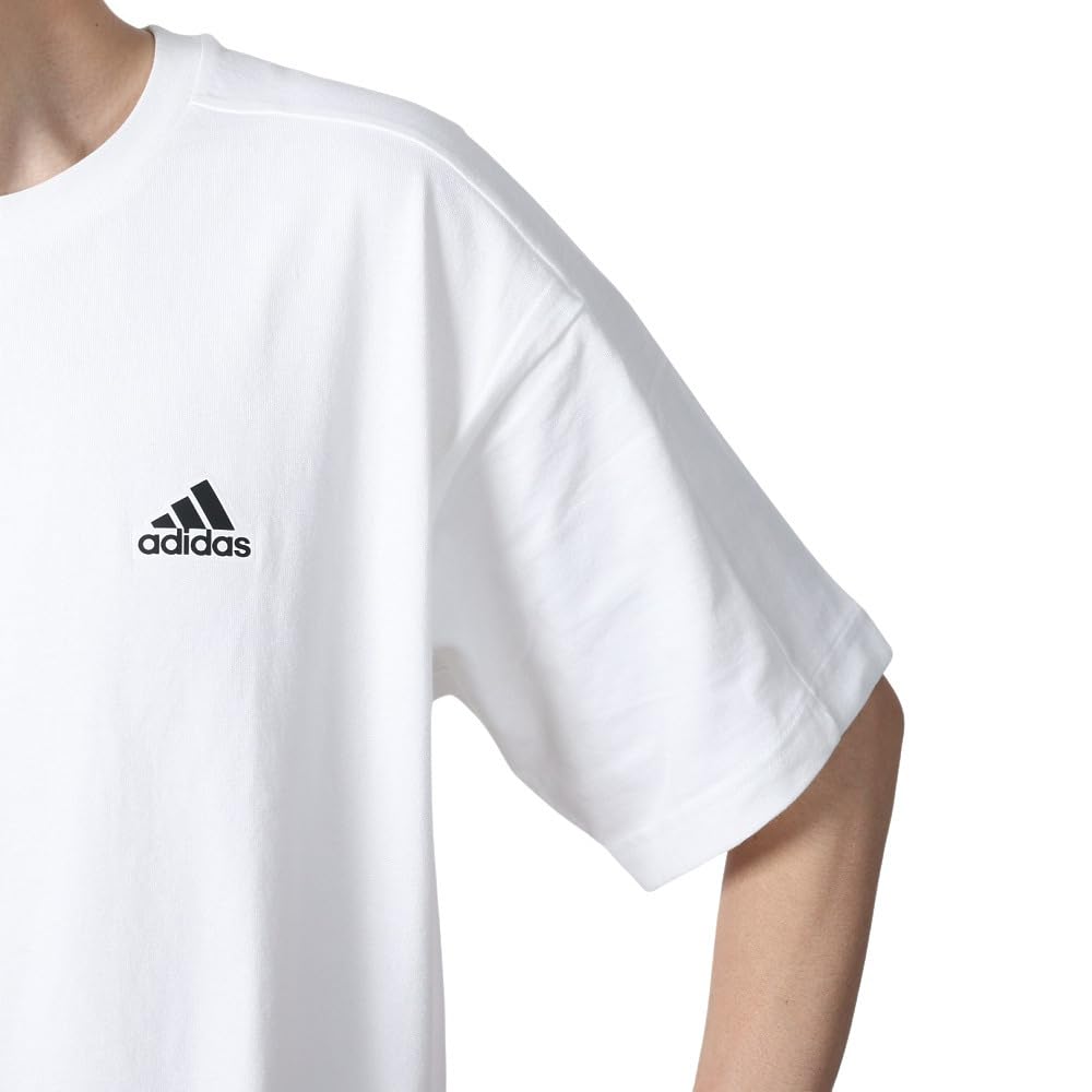 Adidas Short Sleeve Word White Size L Men's T-Shirt, JSY30, (IM8769),