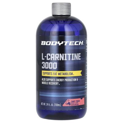 L-Carnitin 3000, Candy Punch, 24 fl oz (709 ml)