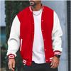 Men S Hooded Baseball Jacket Slim Fit Cardigan Sport Casual Wear