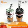 Bluebo 16mm High Current Metal Toggle Switch with Light, Large Handle, 2-Position/3-Position, 1NO1NC