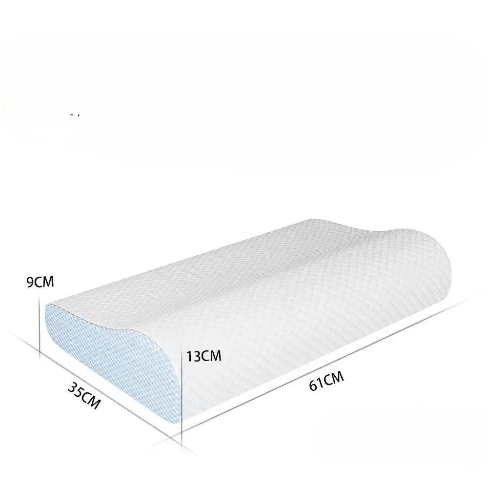 Neck and Shoulder Pain Relief Memory Sponge Pillow Slow Rebound Breathable Deep Sleep Neck Pillow Soft Cool Neck Pillow