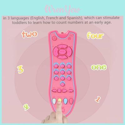 Childrens Educational Toy Remote Control With Music Sound For Early Learning Development