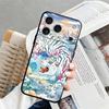 National Style Tiger Black Soft Phone Cover Case for iPhone 7 8 Air 13 12 11 17 Pro Max XR XS 15 16 14 Plus