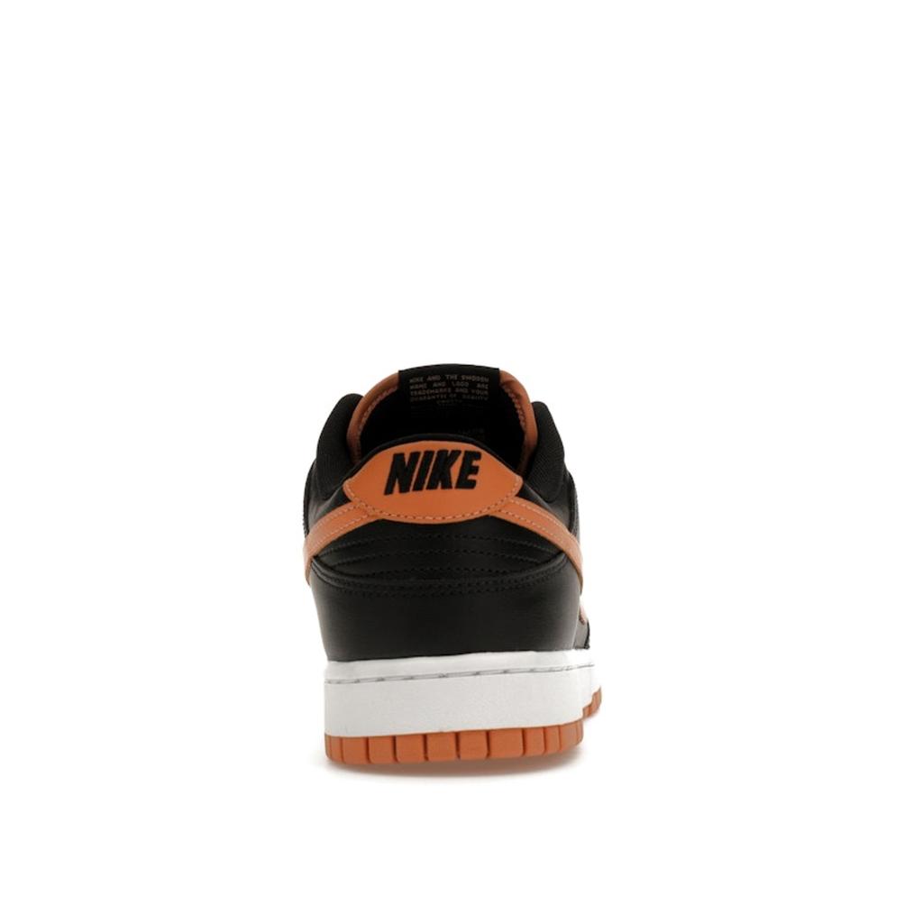 Nike Mens Dunk Low Black Amber Brown Men Sneakers White DV0831-004