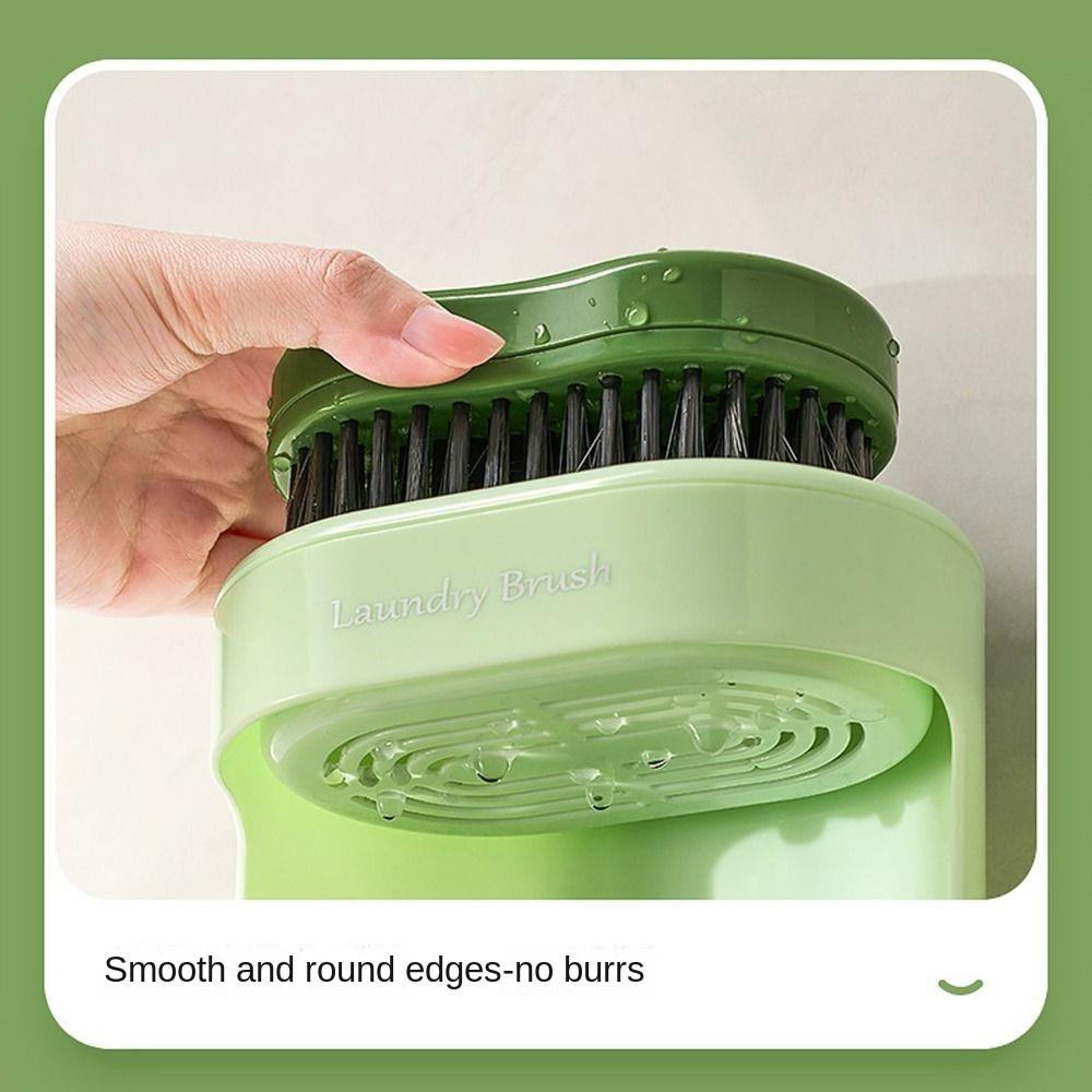 Wall Mount Soap Box with Soft Brush Carrot Double-sided Cleansing Brushes  Kitchen