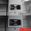 For Toyota Rav4 2026 Rear Cup Holder Decorative Trim Stickers Carbon Fiber Auto Inerior Drink Bottle Storage Slot Accessories