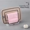 Double-Layer Kitchen Dishcloth Holder Hollow Design Countertop Rag Hanger  Under Sink