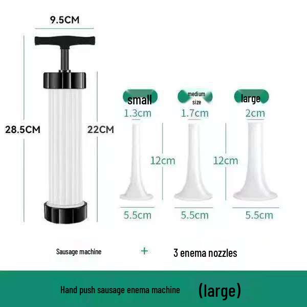 Handmade Home Sausage Stuffer - Manual Sausage Casing Tool