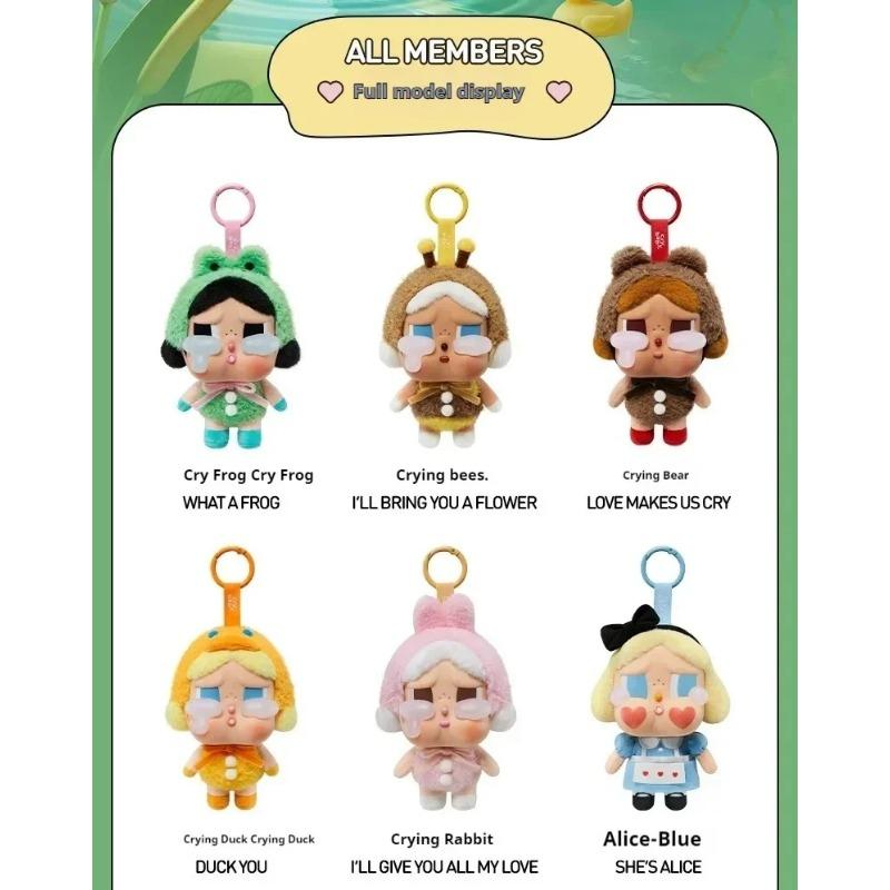 2025 new Crybaby Blind Box Crying Again Series Vinyl Doll Toy Animal Pendant Keychain Mystery Box Gift High Quality Version