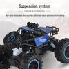 Extra Large 2.4G Remote Control Off-Road Vehicle, Dual Battery 4WD Climbing Racing Car Toy for Kids