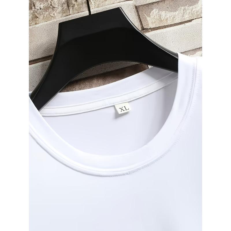Taglie Europee T-shirt Nuova da Uomo con Logo Geco Rosso, Sfondo Nero con Scritta Bianca in Grassetto e Elementi di Design Trendy
