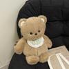 Cartoon Plush Bear Backpack For Kids With Animal Pattern And Curved Shoulder Straps