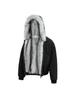 Polar Wolf Men's Winter Jacket - Heavyweight, Hooded with Large Fur Collar, Thick Velvet Lining, Cotton Outerwear