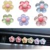 6 PCS Car Accessories for Women, Flower Air Vent Clips Air Conditioner Outlet Decoration Car Interior Decor Charm, Assorted Color