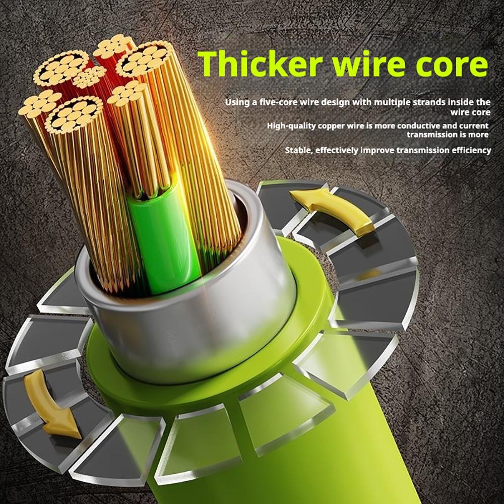 240W Type C To Type C Cable High Power Charger Cord With HD LED Digital Display USB To Type-C Fast Charging Adapter Data Cable