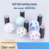 Custom Quick-Dry Golf Ball Stamp Marker