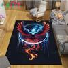 3D Fashion Myth Godman Mythical Beast Printed Carpet Living Room Anti-Skid Area Rug Kids Bedroom Mats Yoga Mat Carpet Decor Gift