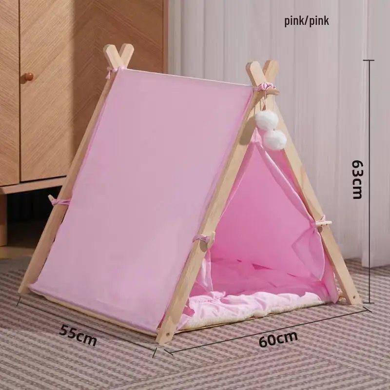 Four Seasons Pet House: Warm, Washable Indoor Tent for Cats and Dogs