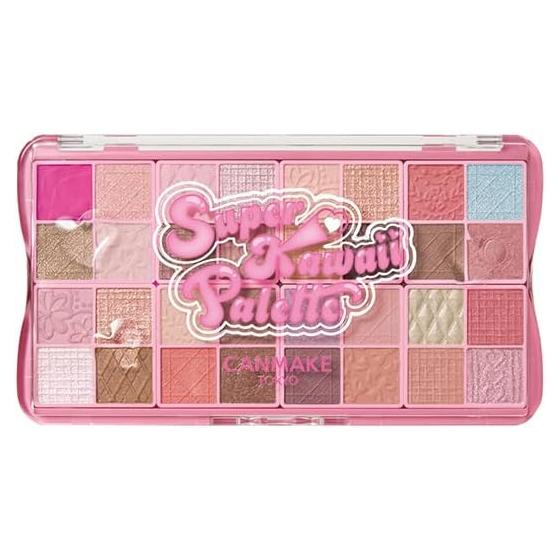 Canmake super cute! Palette 40th 7g Eyeshadow 32 Colors Multicolor Eyeshadow Palette 40th Anniversary