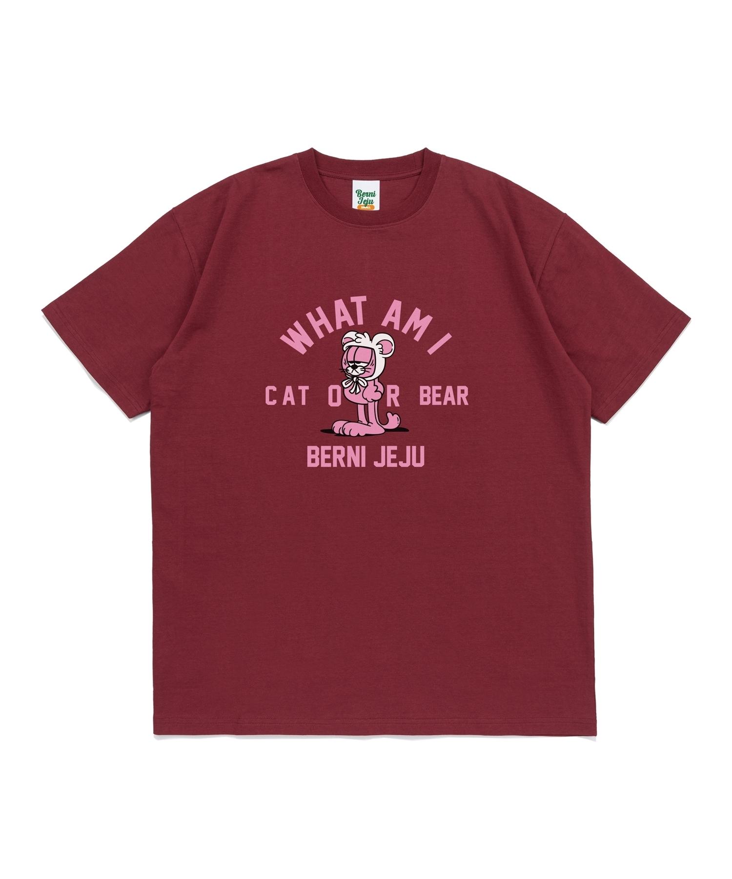 Bernie [Jeju Edition] Berni What Am I Jeju Tee (Burgandy) S