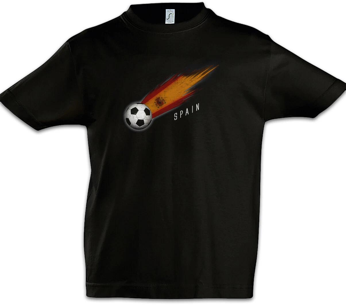 Spain Football Comet I Kids Boys kids boys T-Shirt Spanish Flag Football Spain 110